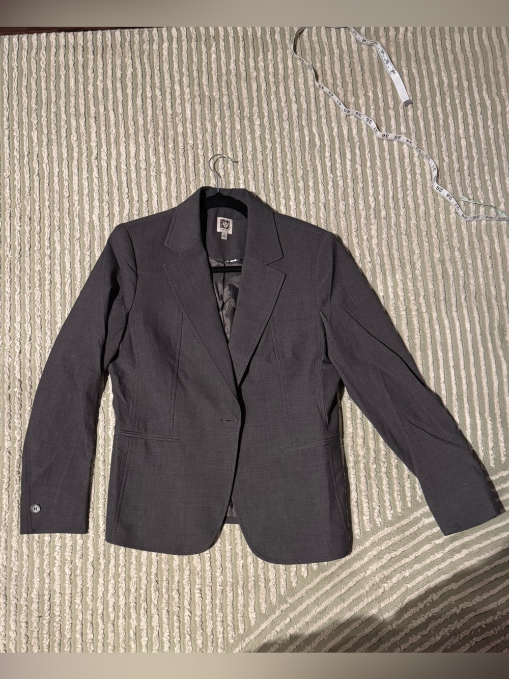Anne Klein Gray Blazer (Size 10)